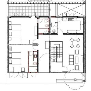 Appartement à 2 Chambres à Coucher